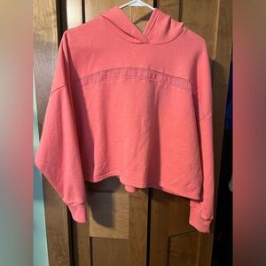 Under Armour Women's Pink Hoodie Crop